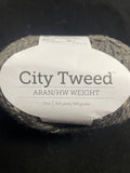 Merino Wool/Alpaca/Donegal Tweed Yarn - Gray or Green Tweed