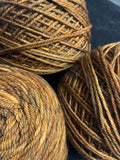 Superwash Merino Wool Yarn - "Copper Cloud" (Warm Browns)