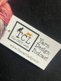 Bluefaced Leicester Wool/Nylon Yarn - "Tainted Love" (Salmon, Pinks, and Black)