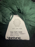 Lyocell Tina Tape Yarn - "Fern Green"