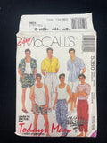 1991 McCall's 5380 Sewing Pattern - Adult Shirts, Pants, and Shorts FACTORY FOLDED
