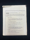 1976 McCall's 5028 Iron-On Transfers - "Patchwork" Animals, Fruit, and More
