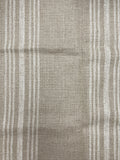 1 YD Cotton/Linen Home Dec. Yarn-Dyed Stripes - Natural and Off White