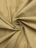 1 YD Cotton Seersucker Stripes - Beige