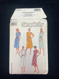 1987 Simplicity 8155 Sewing Pattern - Adult Dresses
