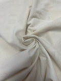 1 YD Cotton Vintage Seed Sack - Off White with Faded Lettering