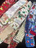 Quilting Cotton Strip Bundle  - Various Christmas Prints 2 1/2" Strips