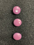 Buttons Plastic Set of 6 Vintage - Purple