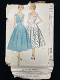 1954 McCall's 9792 Sewing Pattern - Adult Dress