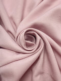 3 3/4 YD Polyester Tiny Herringbone - Pink with a Slight Slub Weave