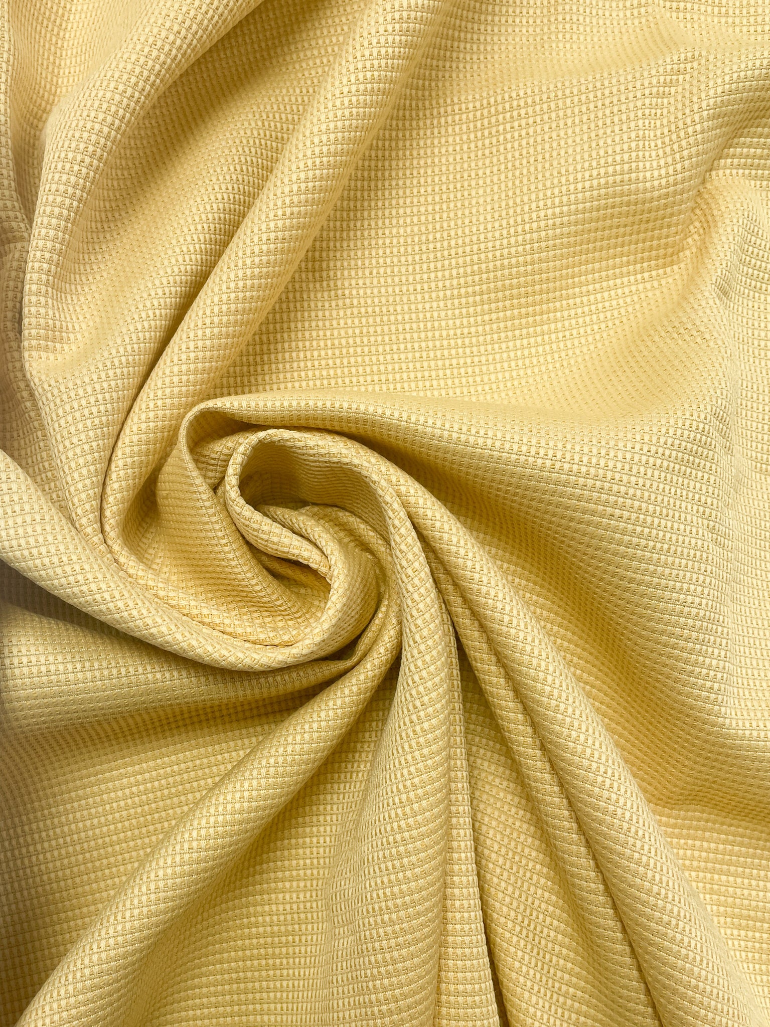 2 YD Cotton/Poly Loose Weave - Yellow