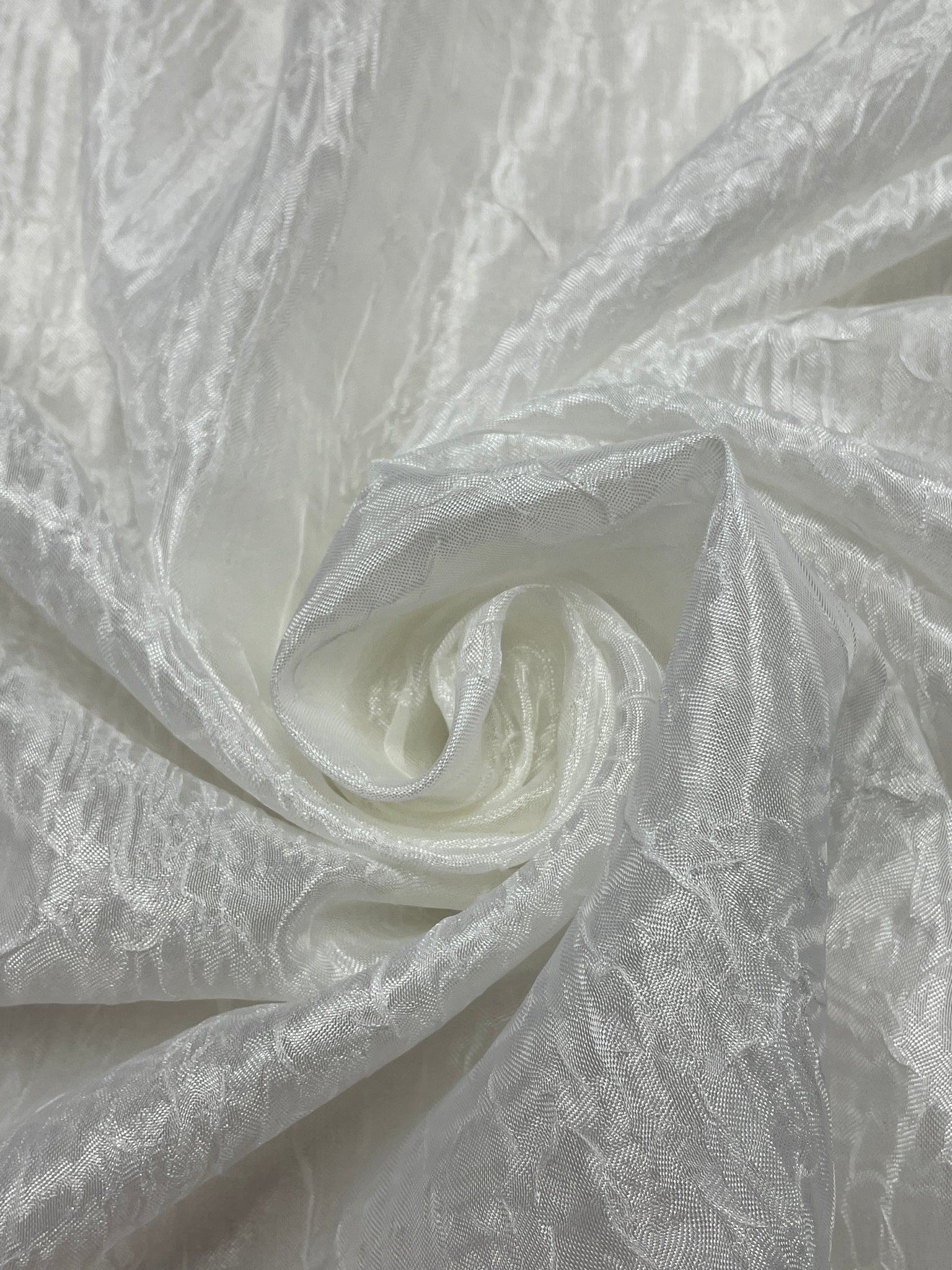 Nylon EXTRA WIDE - Barely Off White Crinkle
