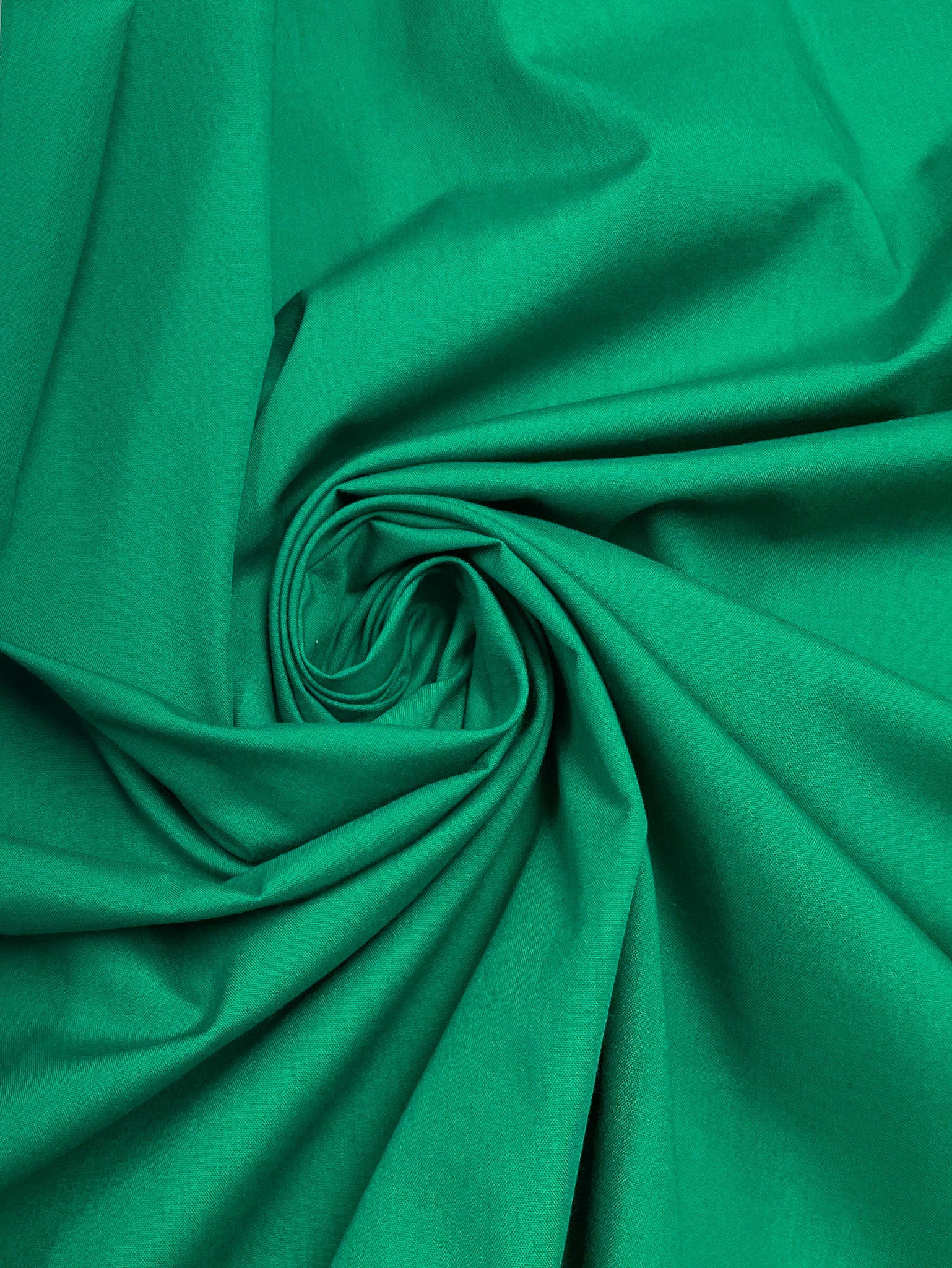 2 7/8 YD Poly/Cotton Broadcloth - Green