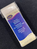 4 3/4 YD Polyester Satin Blanket Binding - Various Colors New in Package
