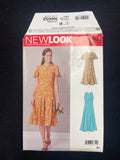 2020 New Look 6652 Sewing Pattern - Adult Dresses FACTORY FOLDED