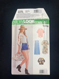 2015 New Look 6378 Sewing Pattern - Adult Lightweight Vest, Jacket and Duster FACTORY FOLDED