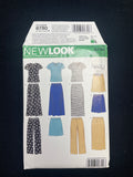2011 New Look 6730 Sewing Pattern - Adult Knit Shirts, Skirts, and Pants FACTORY FOLDED