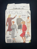 1987 McCall's 3253 Sewing Pattern - Adult Knit Tops and Skirts FACTORY FOLDED