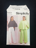 2024 Simplicity 9926 Sewing Pattern - Adult Tops and Pants