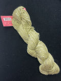 Alpaca/Merino Wool/Silk Yarn - Greens with White Flecks