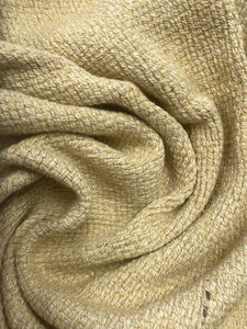 2 YD Cotton Chunky Loose Weave Monks Cloth - Ecru