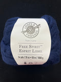 Polyester/Acrylic/Wool Jumbo Yarn - Navy Blue