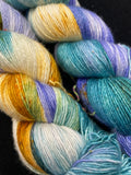 Superwash Merino Wool /Silk Yarn - "Queen of Cups"