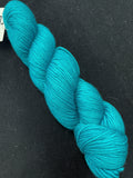 Superwash Merino Wool Yarn - "Cobalt Turquoise"