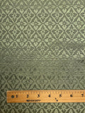 Cotton/Rayon Brocade Vintage - Celery Green with Pale Yellow/Green