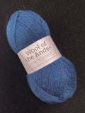 Peruvian Highland Wool Yarn - "Sapphire Heather" (Dark Blue)