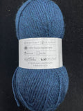 Peruvian Highland Wool Yarn - "Sapphire Heather" (Dark Blue)