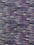 1 1/2 YD Rayon Blend Stretch Knit EXTRA WIDE - Purples on Black