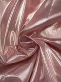 1 YD Polyester Lamé - Pink Metallic