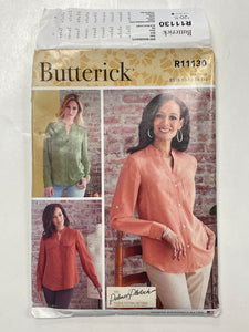 2021 Butterick 11130 Pattern - Blouse FACTORY FOLDED