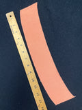 Poly/Cotton Ribbed Collar Vintage - Salmon Orange
