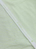 Cotton Flannel Printed Stripes - White with Yellow, Green, or Blue