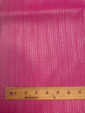 Vinyl Home Dec. - "Ellipsis Boa" Various Colors with Lines of Silver Gray Dots