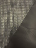 Vinyl Home Dec. - "Ellipsis Boa" Various Colors with Lines of Silver Gray Dots