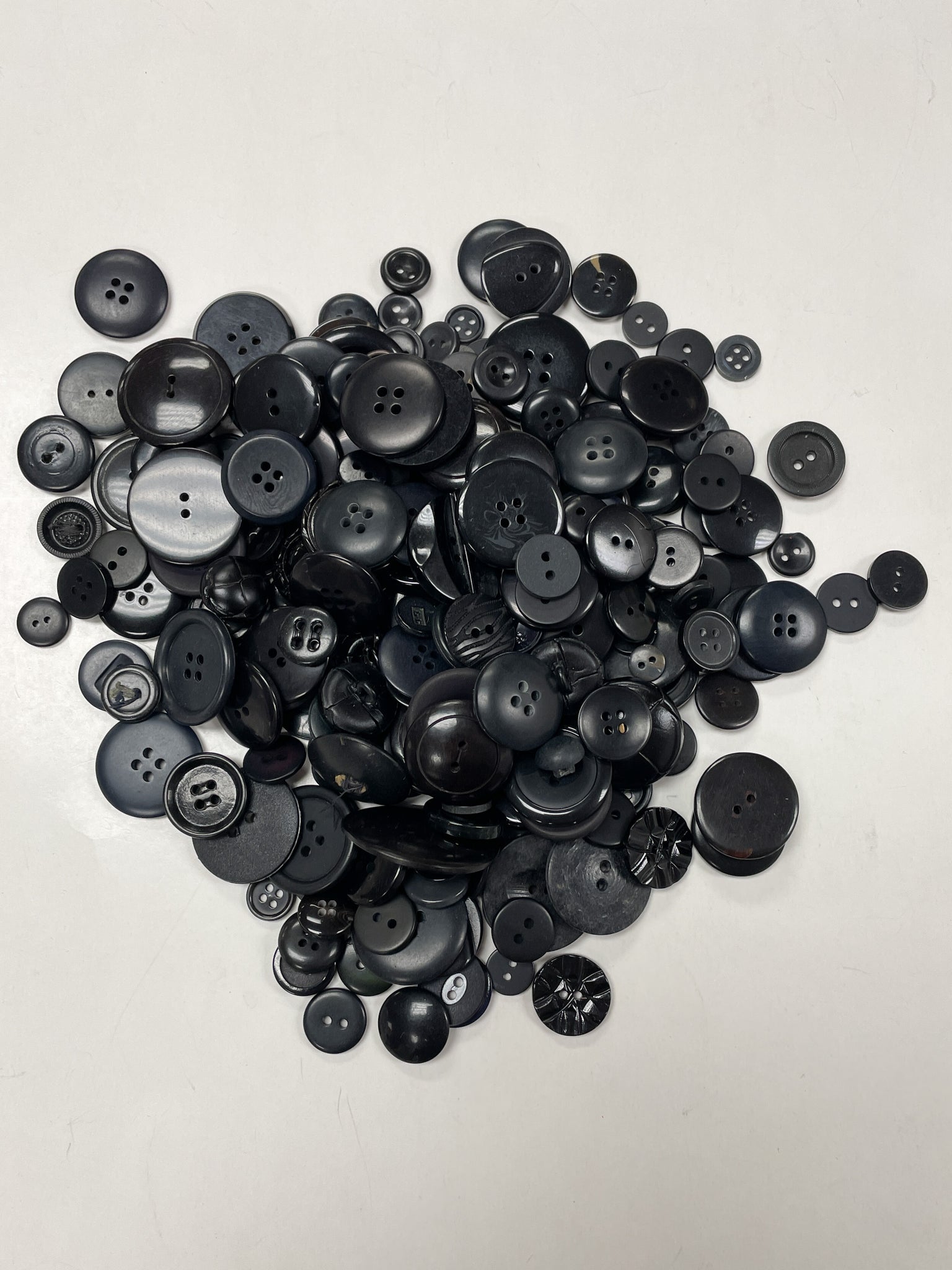 Button Bundle 1/2 POUND - Black
