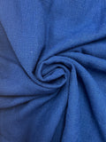 1 1/2 YD Polyester Loose Weave - Blue