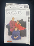 1998 McCall's 9580 Sewing Pattern - Adult and Children's "Couch Cozy" FACTORY FOLDED