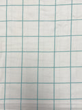 1 1/4 YD Cotton Brushed Printed Plaid Vintage - Creative Grid (Design Wall)