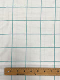 1 1/4 YD Cotton Brushed Printed Plaid Vintage - Creative Grid (Design Wall)