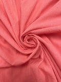 Cotton Lightweight - Salmon Pink/Orange