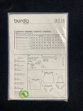 2000's Burda 9316 Sewing Pattern - Babies' Tops, Diaper Cover, and Romper FACTORY FOLDED