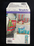 2015 Simplicity 1128 Sewing Pattern - Tote Bags and Orgnizers FACTORY FOLDED