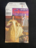 2006 Simplicity 4092 Sewing Pattern - Adult Georgian Costume Dresses, Petticoat, and Panniers FACTORY FOLDED