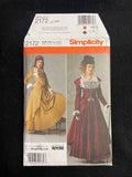 2011 Simplicity 2172 Sewing Pattern - Adult Costume Dresses FACTORY FOLDED