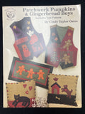 1994 Applique Book - "Patchwork Pumpkins & Gingerbread Boys"