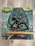 Cotton Batik Panel - Human Figure